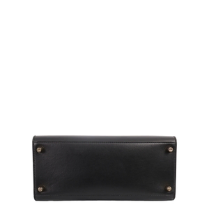 Leather Medium Spikes Paloma Tote Black, view 6