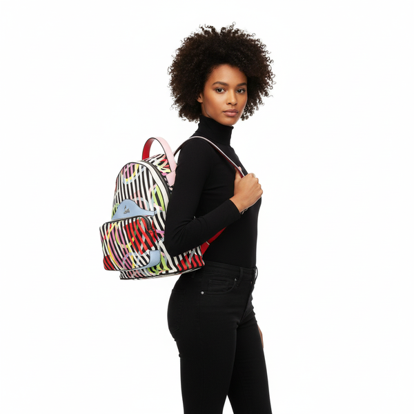 Nylon Mini Backpack Multicolour