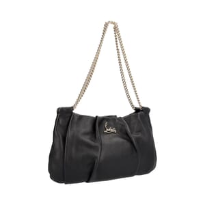 Leather Lolita Montone Bag Black, view 2