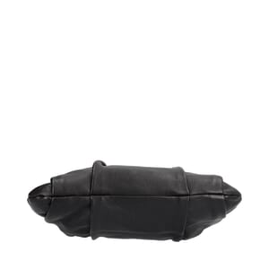 Leather Lolita Montone Bag Black, view 6