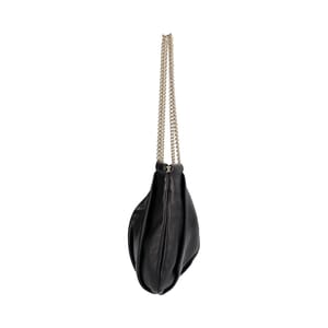 Leather Lolita Montone Bag Black, view 5