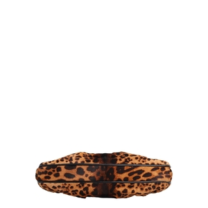 Pony Hair Clutch Leopard Print, view 6