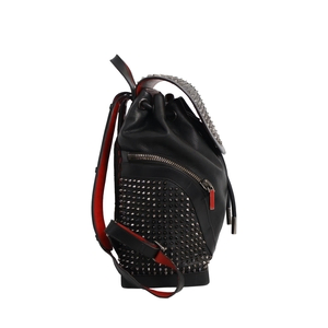 Leather Explorafunk Backpack Black, view 5