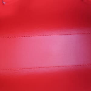 Leather Mini Cabata Tote Pink, view 8