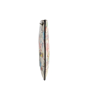 Patent Graffitti Clutch/Shoulder Bag Multicolour, view 5