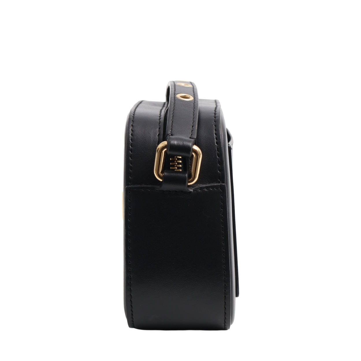 DOLCE & GABBANA Leather 3.5 Crossbody Bag Black | Luxity