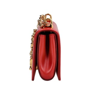 Leather DG Girls Phone Bag Red, view 7
