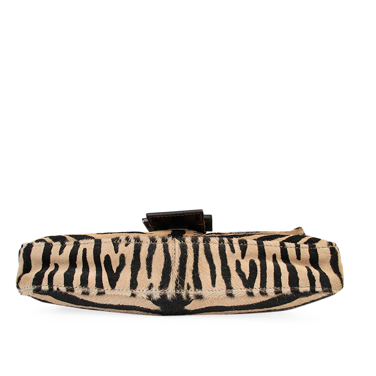 FENDI Calf Hair Baguette Zebra Print | Luxity