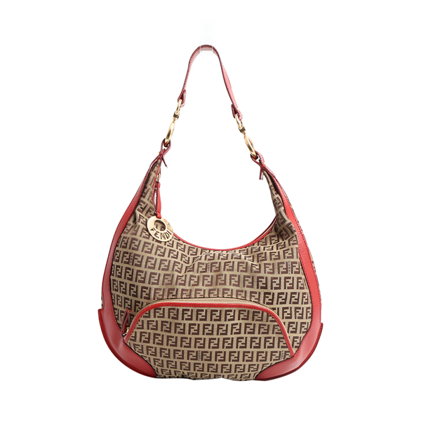 Vintage Canvas Zucchino Chef Hobo Red