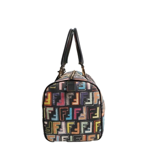 Coated Canvas Zucca Spalmati Forever Shoulder Bag Multicolour, view 4