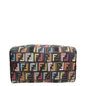 Coated Canvas Zucca Spalmati Forever Shoulder Bag Multicolour, view 7