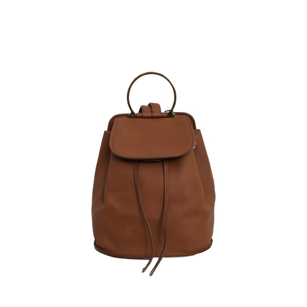 Leather Backpack Brown