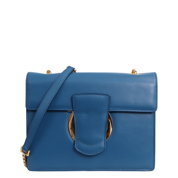 Leather Medium Thalia Shoulder Bag Blue