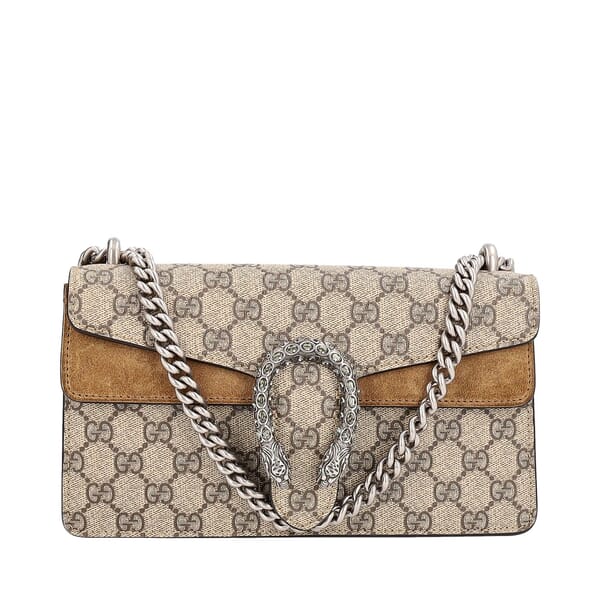 Supreme GG Dionysus Small Shoulder Bag Beige