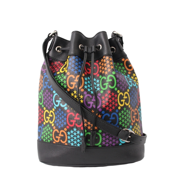 Supreme GG Psychedelic Bucket Bag Black