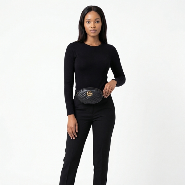 Marmont GG Belt Bag Black - S: 75 (30)