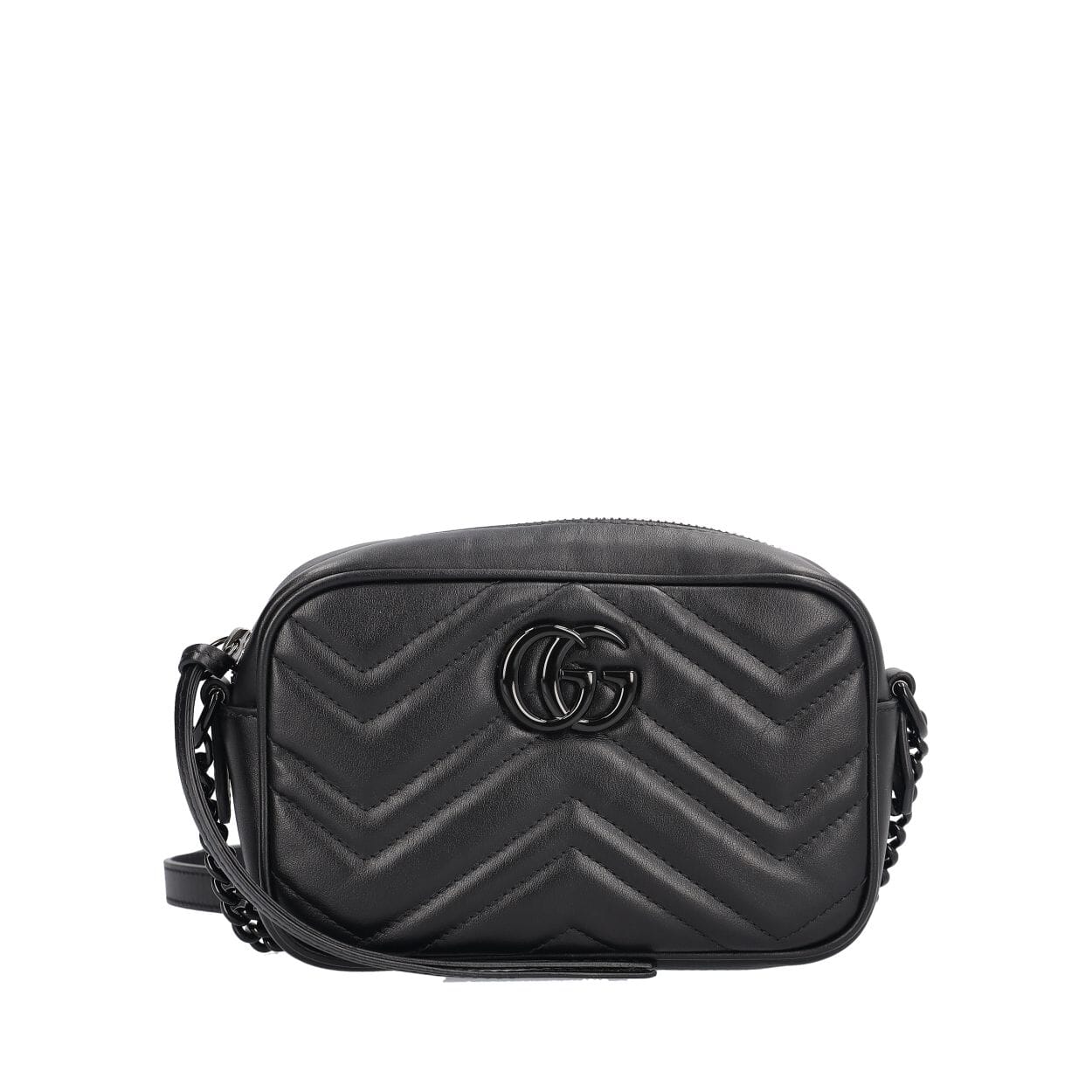 GUCCI Marmont GG Small Camera Bag Black | Luxity
