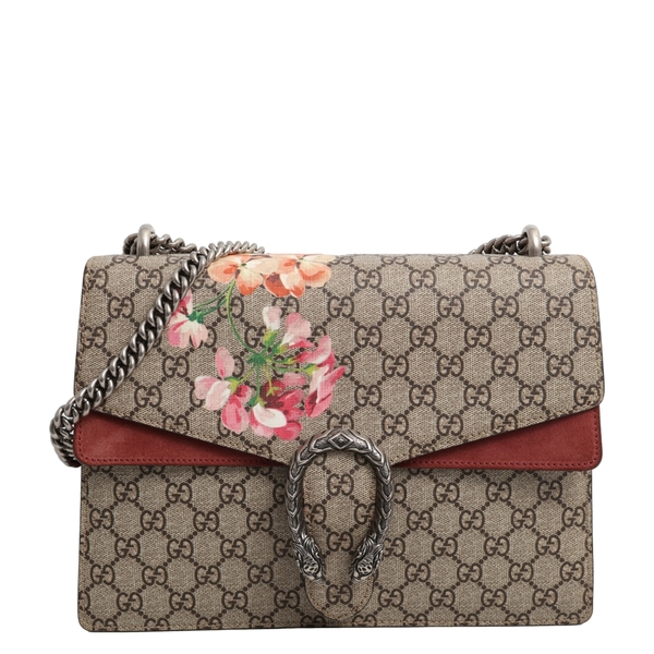 Supreme GG Blooms Dionysus Medium Shoulder Bag Beige