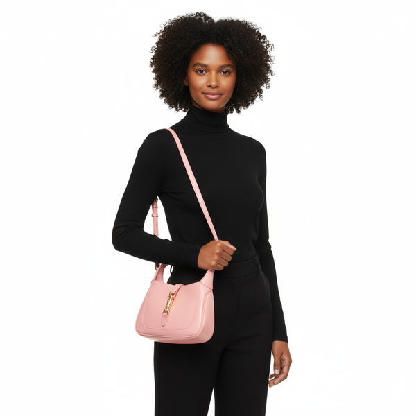 Leather Jackie 1961 Mini Bag Pink