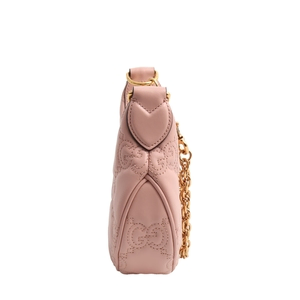 Matelasse GG Marmont Mini Bag Pink, view 4