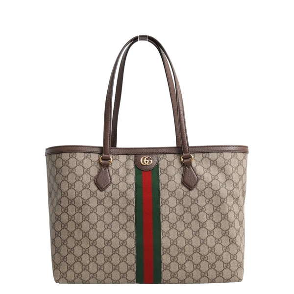 Supreme GG Ophidia Large Tote Beige/Brown