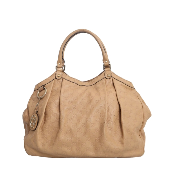 Guccissima Sukey Medium Bag Beige