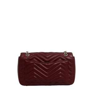 Marmont GG Medium Shoulder Bag Burgundy, view 3