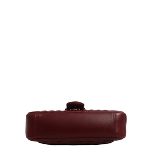 Marmont GG Medium Shoulder Bag Burgundy, view 7