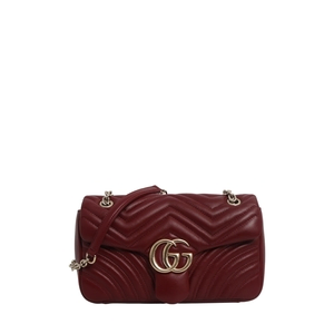 Marmont GG Medium Shoulder Bag Burgundy