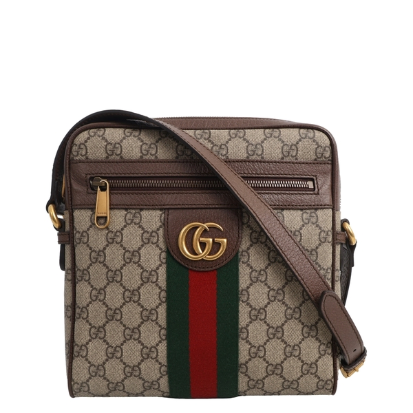 Supreme GG Ophidia Small Messenger Beige/Ebony