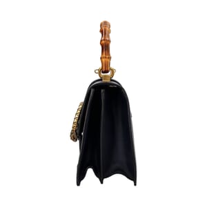 Leather Bamboo Medium Dionysus Bag Tri-Colour, view 5