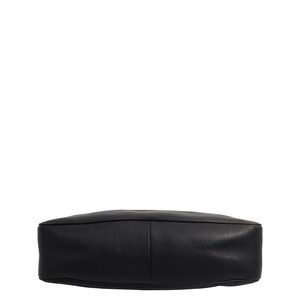 Leather Bamboo Diana Hobo Black, view 5