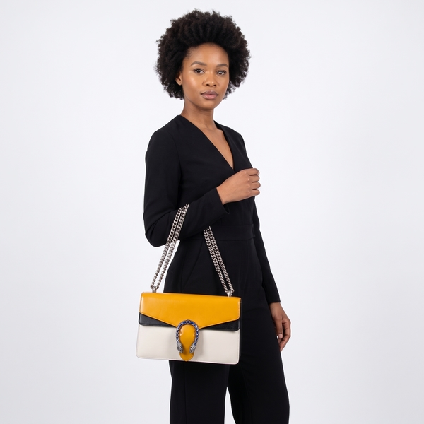 Leather Dionysus Small Shoulder Bag Multicolour