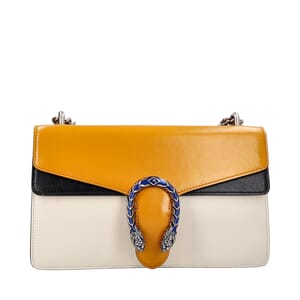 Leather Dionysus Small Shoulder Bag Multicolour, view 5
