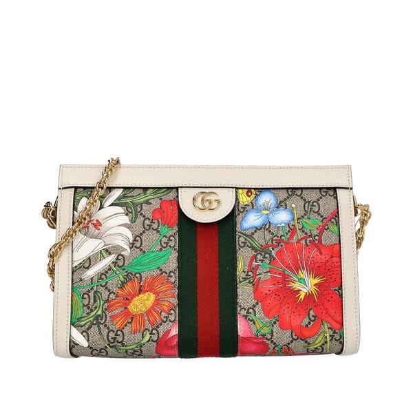 Supreme GG Ophidia Small Shoulder Bag Flora