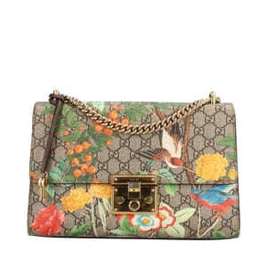 Supreme GG Medium Tian Padlock Shoulder Bag Multicolour