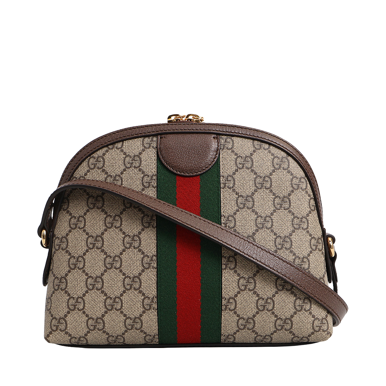Supreme GG Ophidia Small Shoulder Bag Beige/Brown