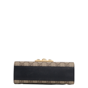 Supreme GG Small Padlock Shoulder Bag Beige/Black, view 6