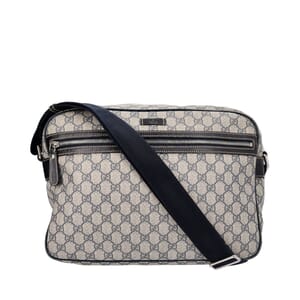 Supreme GG Messenger Beige/Navy