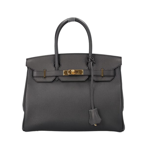 Epsom Birkin 30 Black