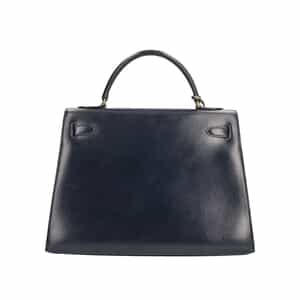 Box Calf Kelly Sellier 32 Navy Blue, view 3