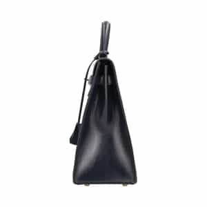 Box Calf Kelly Sellier 32 Navy Blue, view 6