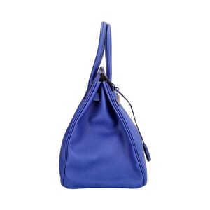 Epsom Birkin 35 Blue Electric, view 5