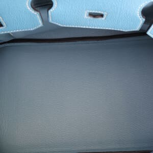 Togo Birkin 35 Blue Jean, view 10