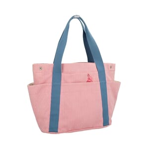 Cotton Passe Passe Nappy Bag Pink, view 2