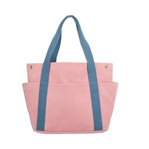 Cotton Passe Passe Nappy Bag Pink, view 3