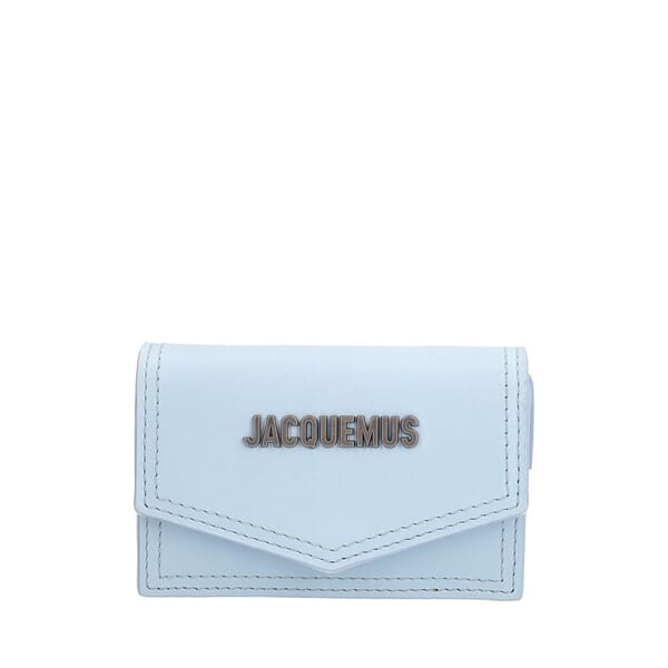 Leather Le Porte Azur Crossbody Bag Light Blue