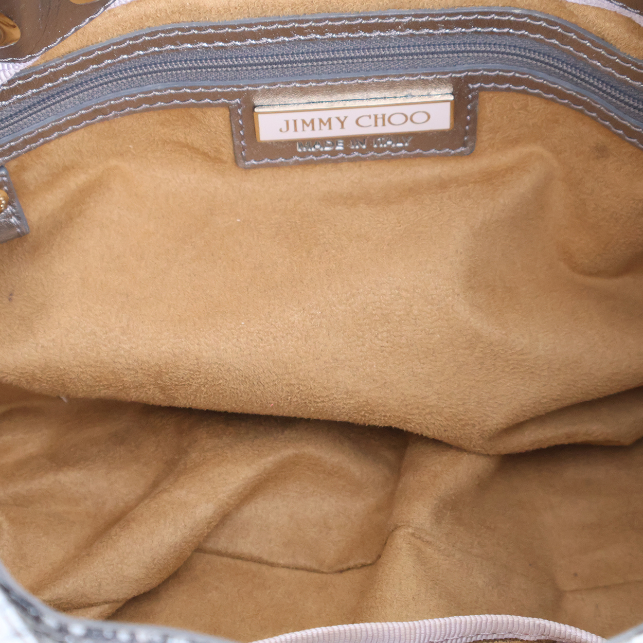 JIMMY CHOO Python Ramona Tote Grey | Luxity