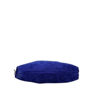 Velvet Callie Clutch Bag Royal Blue, view 6