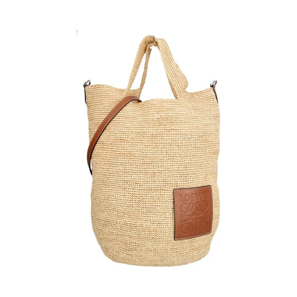 Raffia Paula's Ibiza Large Tote Natural/Tan